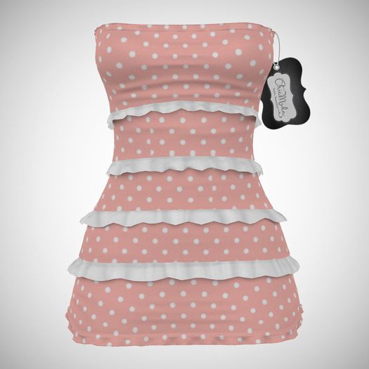 ChicModa // Ivy Ruffle Dress // DOTS