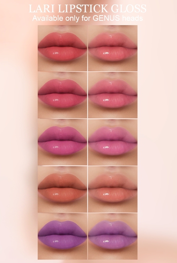 E.BEAUTY: LARI LIPSTICK GOSS (GENUS)