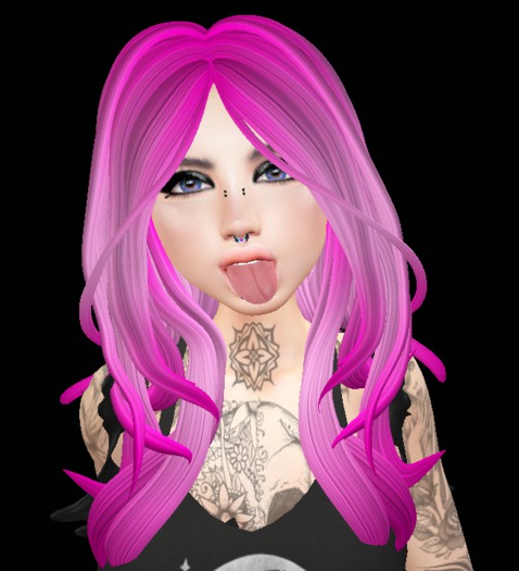 Tori Bubble Yum Pink Hair