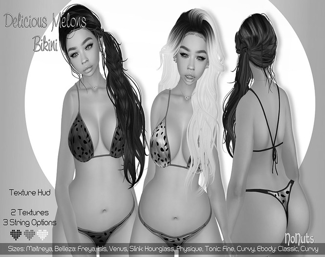 NoNuts - Delicious Melons Bikini Set [DEMO]