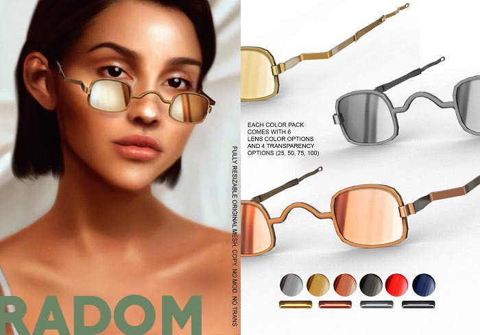Patane. Patanecomposit6.0 Glasses in Gold