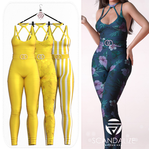 SCANDALIZE. Reina. Yellow