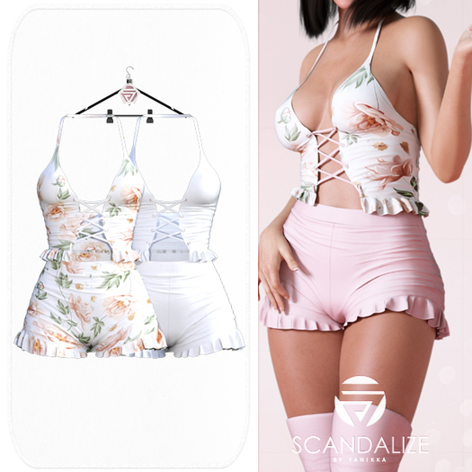 SCANDALIZE. Aurora. White