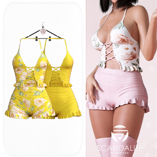 SCANDALIZE. Aurora. Yellow