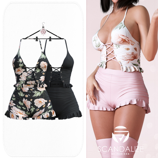 SCANDALIZE. Aurora. Black