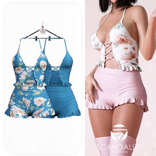 SCANDALIZE. Aurora. Blue