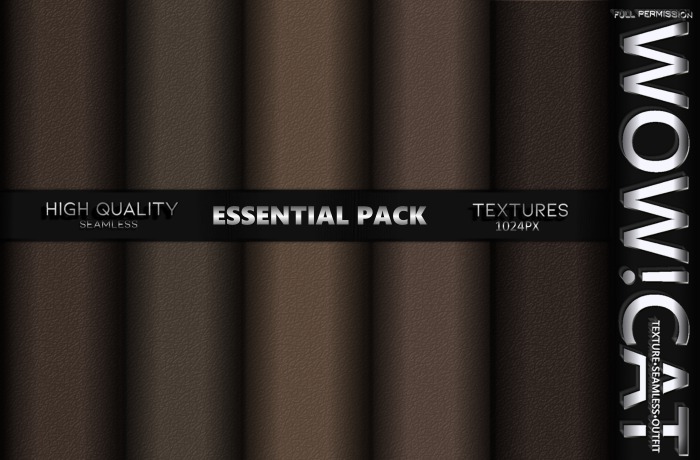 TEXTURE WOW!CAT ESSENTIAL LEATHER FULL PERM PACK 06