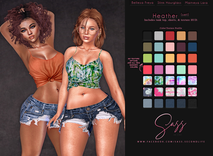 sass [heather] set