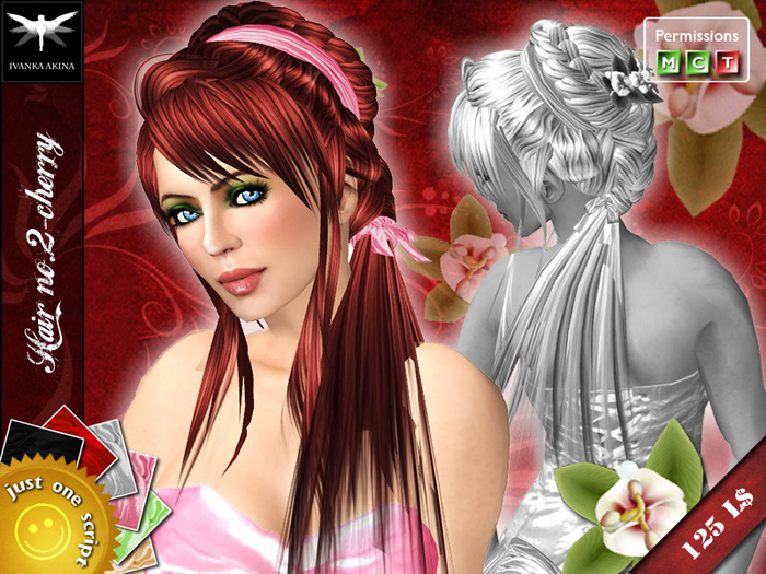 *IA* Hair no.2-cherry