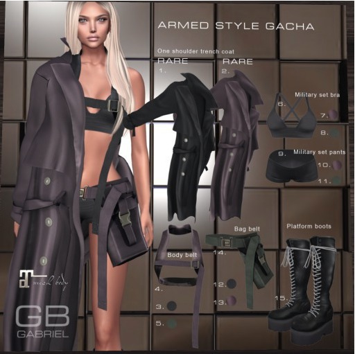 5.::GB:: Body belt (F) (M) Dark olive