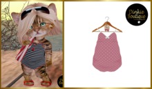 *DB* DINKIES BEACH SUITS blush dots