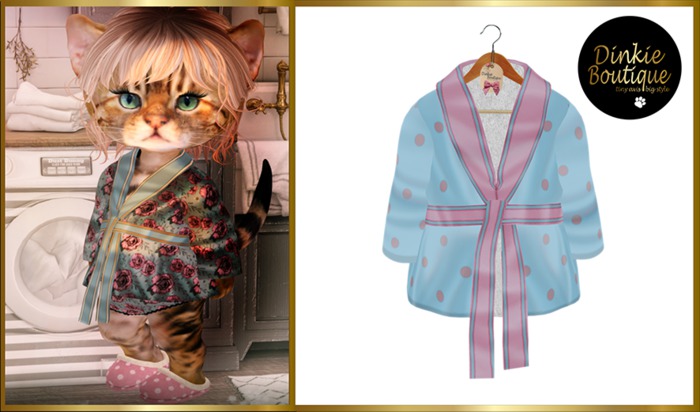 *DB* DINKIES SHORT KIMONO Style F