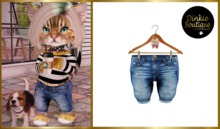 *DB* DINKIES PHIL JEANS* true blue