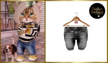 *DB* DINKIES PHIL JEANS* black