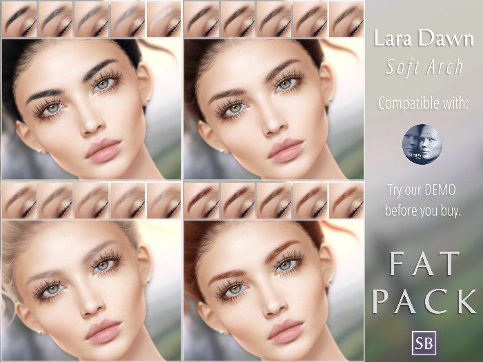 Eyebrows, Genus: LaraDawn.SoftArch:Fatpack