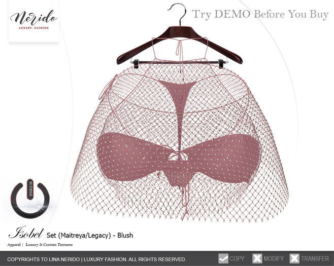 ~Nerido~ Isobel Set-Blush