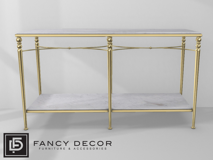 Fancy Decor: Colleen Console (gold)