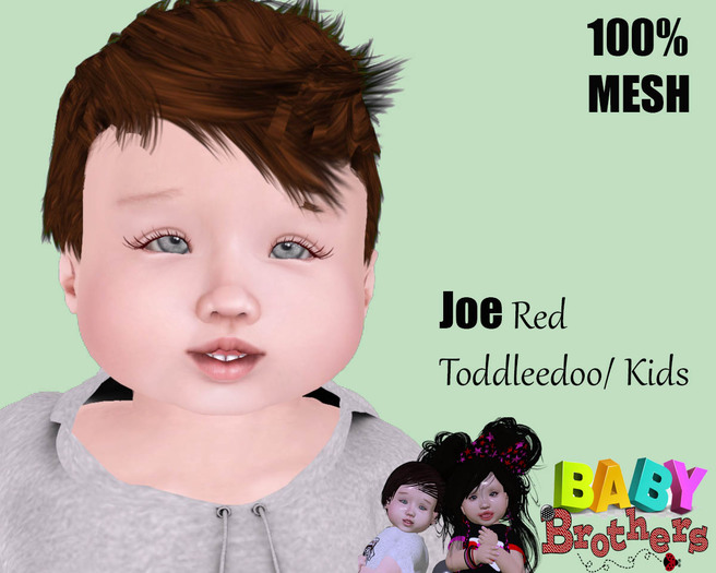 *BB*Joe Hair Red- Kids / tooddlee