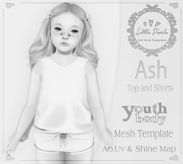 {Little Pixels} Ash Set Bebe Youth - DEMO 