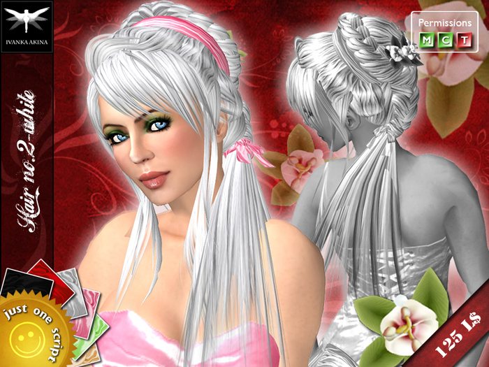 *IA* Hair no.2-white