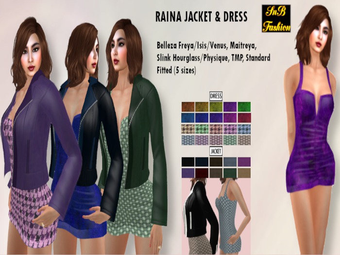 SnB Fashion - Raina Jacket & Dress