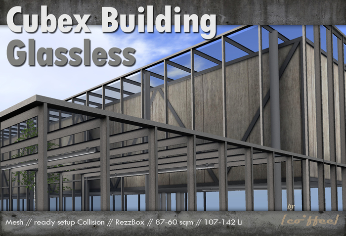 {co*ffee} Cubex Building Glassless !