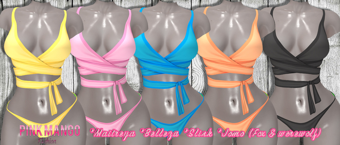 *Pink Mango* Hannah Bikini FATPACK