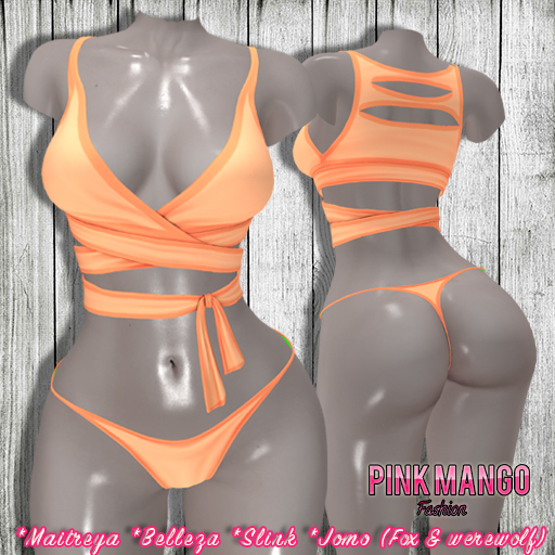 *Pink Mango* Hannah Bikini ORANGE