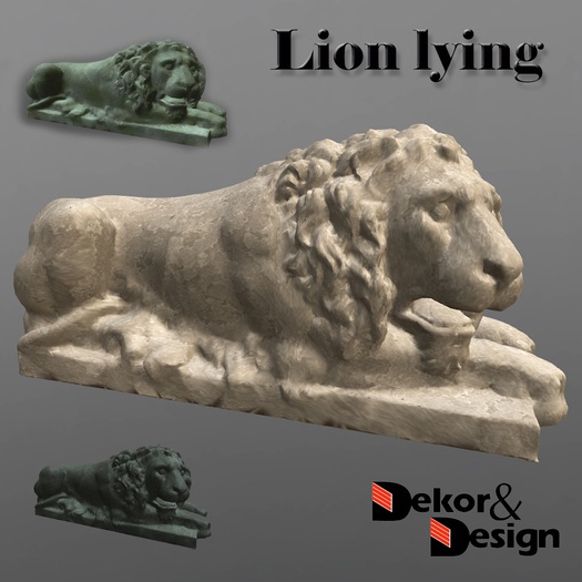 D&D Lion lying