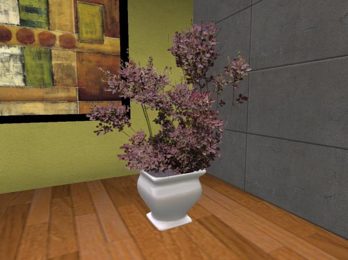 Arkad's Potted Smoke Tree flexi plant