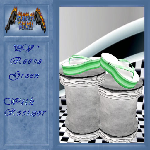 *PV* Reese_Flipflops_Green  (Wear Or Rezz)