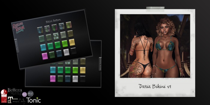 ~Rebellious Rose~ Daria Bikini v1