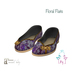 ity. china floral flats purple