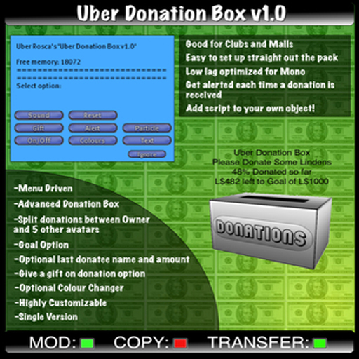 Uber Donation Box (Skulls) v1.1 (Transfer)