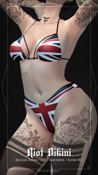 Second Life Marketplace - Riot Bikini (FATPACK)