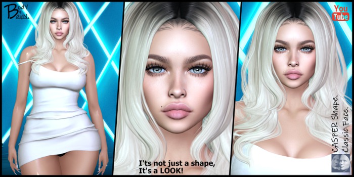 ~BodY By BayN~ CASPER Shape - GENUS - Classic Face.