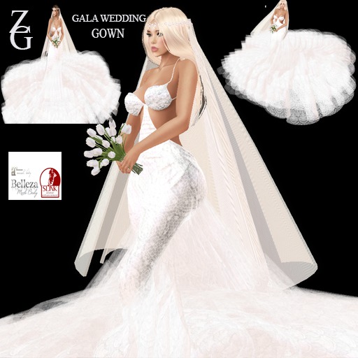{ZG} Gala Wedding gown DEMO