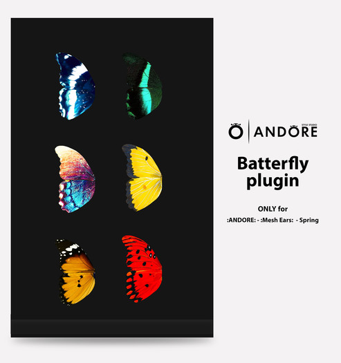 :ANDORE: - :Tex Plugin: - Spring Butterfly