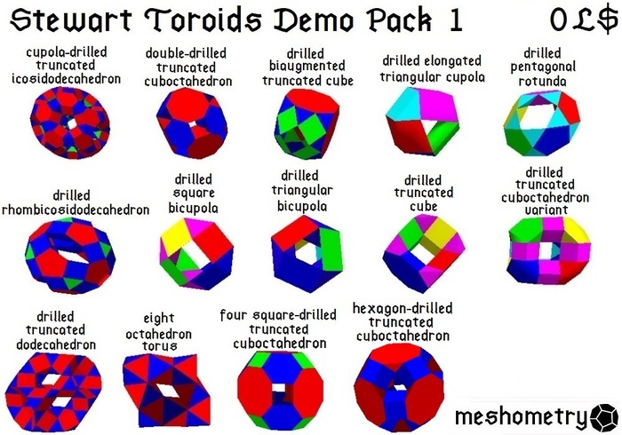 Stewart Toroids Demo Pack 1