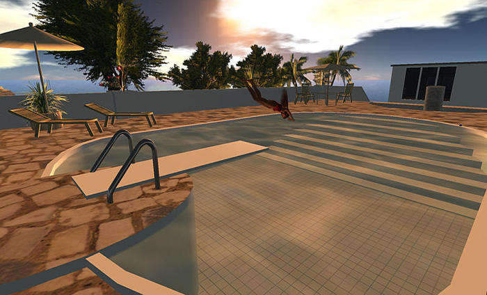 Piscine - L'île de Pâques