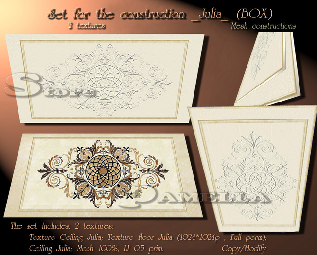 Set for the construction _Julia_ (BOX) 