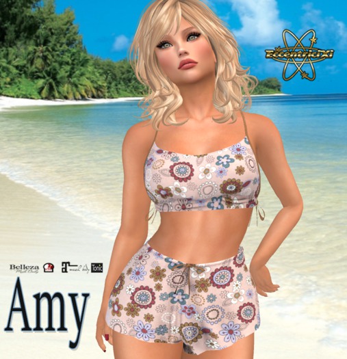 ~EccentriciXi~ Amy Shorts Outfit Tan