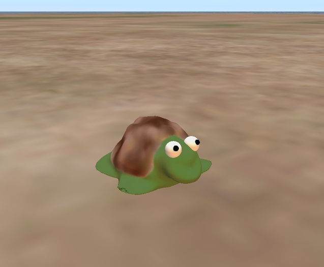 turtle shaped sand mold