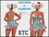Xtc unicorn rainbow dress maitreya ad