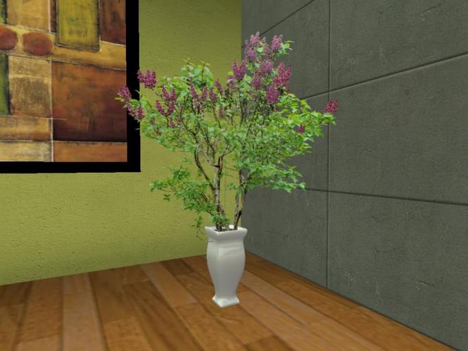 Arkad's Potted Lilac v2 flexi plant