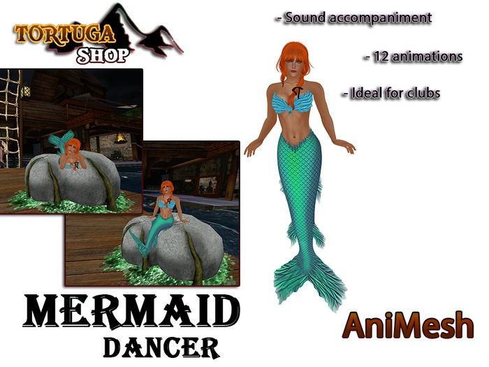 Mermaid Dance Animesh