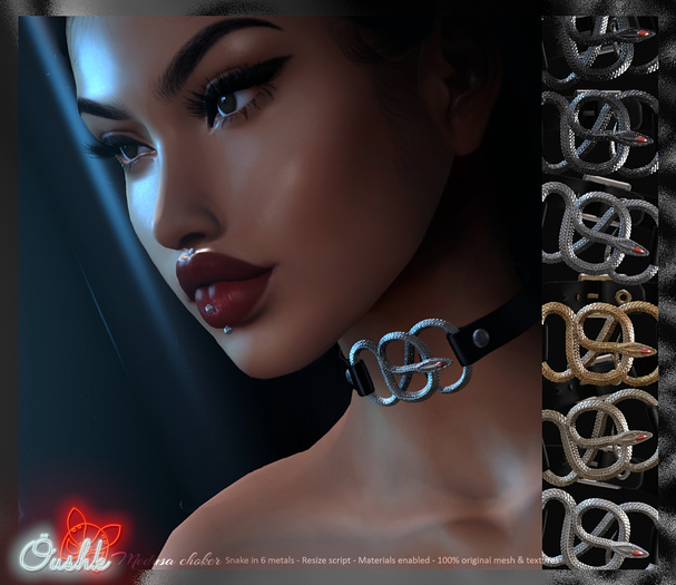 :oushk - Medusa choker fatpack (unpack)