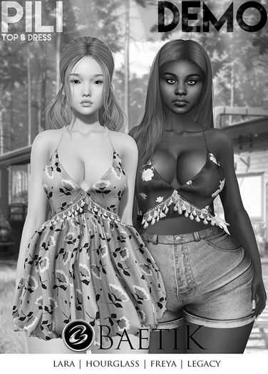 Baetik : Pili Top & Dress : Demo