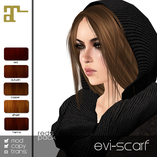 Maitreya Evi-Scarf - Reds Pack