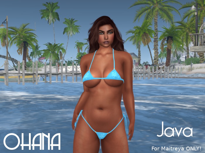 Ohana  Java Sky Blue Maitreya Only (WEAR TO UNPACK)